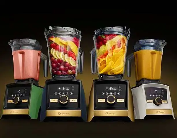 Clickable image of four powerhouse blenders by Vitamix.  